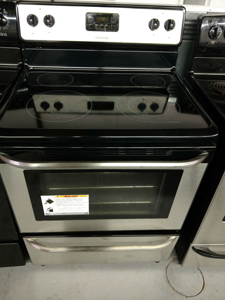 Induction top electric stove