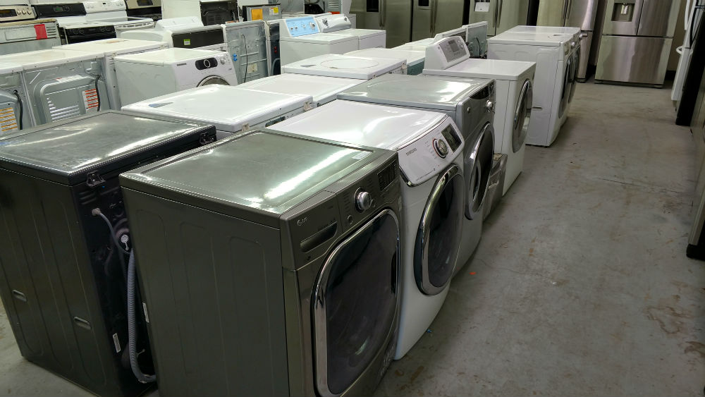 Used washers and dryers